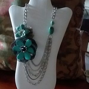 What a statement necklace!